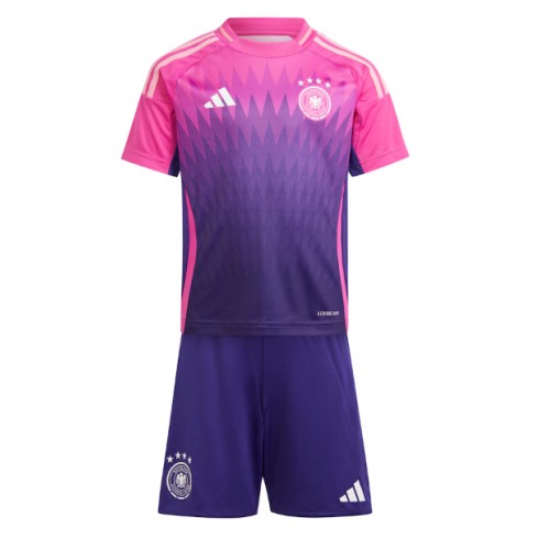 Alemania Segunda Equipación Niños Eurocopa 2024 Manga Corta (+ Pantalones cortos)